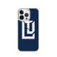 Lenny Torres "Logo" Navy iPhone Case