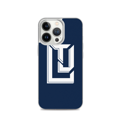 Lenny Torres "Logo" Navy iPhone Case