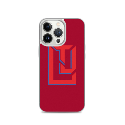 Lenny Torres "Logo" Red iPhone Case