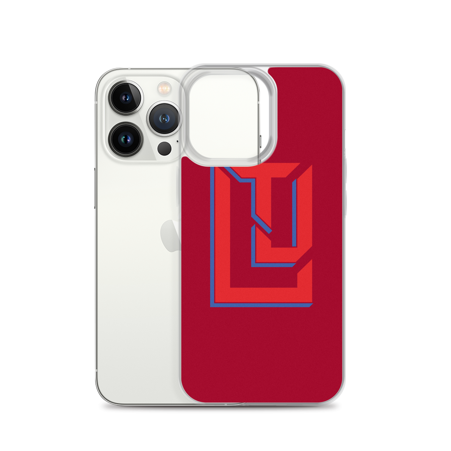 Lenny Torres "Logo" Red iPhone Case