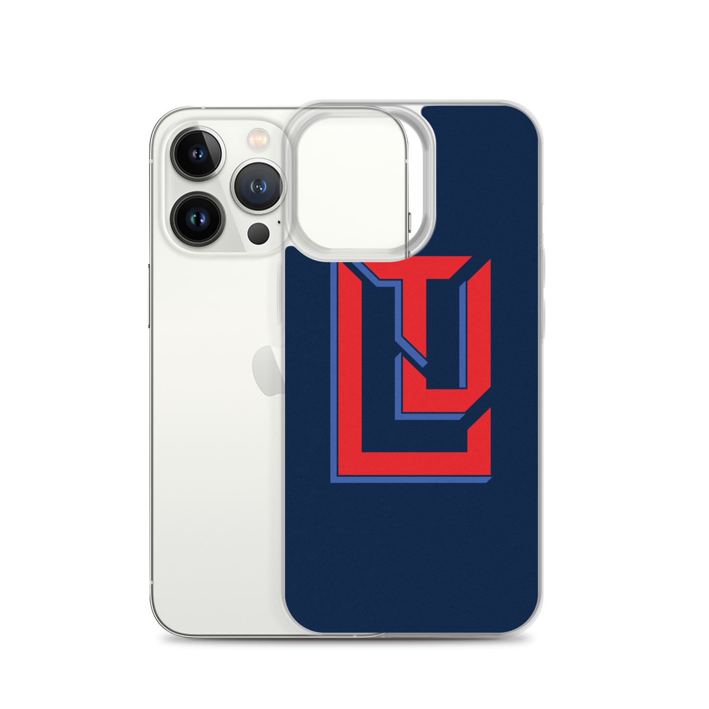Lenny Torres "Logo" Navy iPhone Case