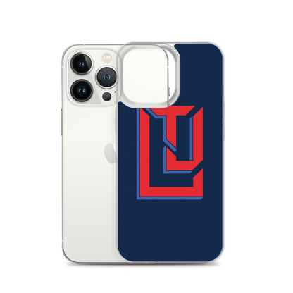 Lenny Torres "Logo" Navy iPhone Case