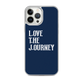 Lenny Torres "Love The Journey" Navy iPhone Case