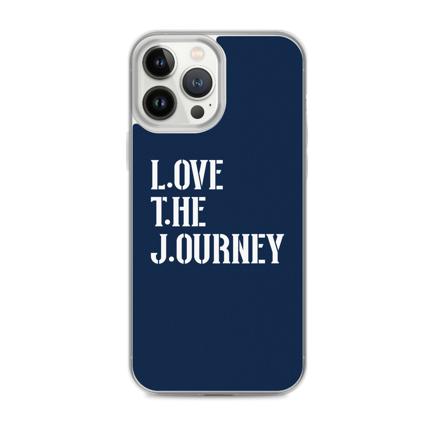 Lenny Torres "Love The Journey" Navy iPhone Case