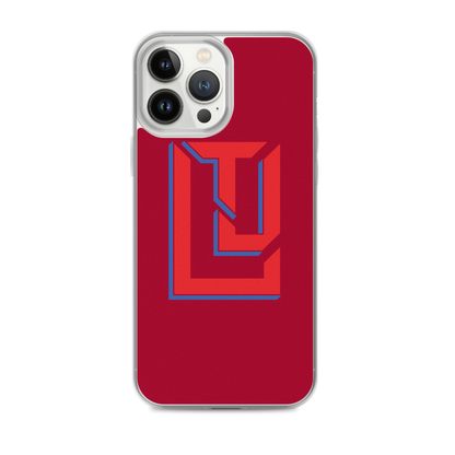 Lenny Torres "Logo" Red iPhone Case