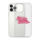Angel Reese "Bayou Barbie" iPhone Case