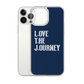 Lenny Torres "Love The Journey" Navy iPhone Case
