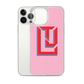 Lenny Torres "Logo" Pink iPhone Case