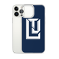Lenny Torres "Logo" Navy iPhone Case