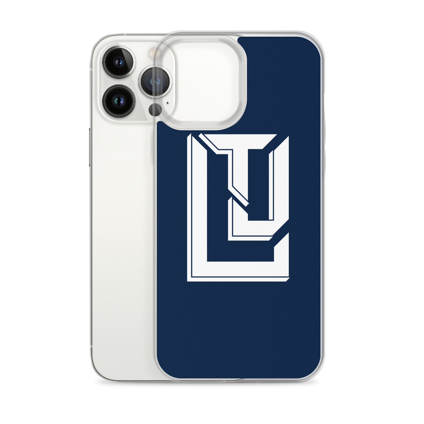 Lenny Torres "Logo" Navy iPhone Case