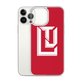 Lenny Torres "Logo" Red iPhone Case