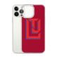 Lenny Torres "Logo" Red iPhone Case