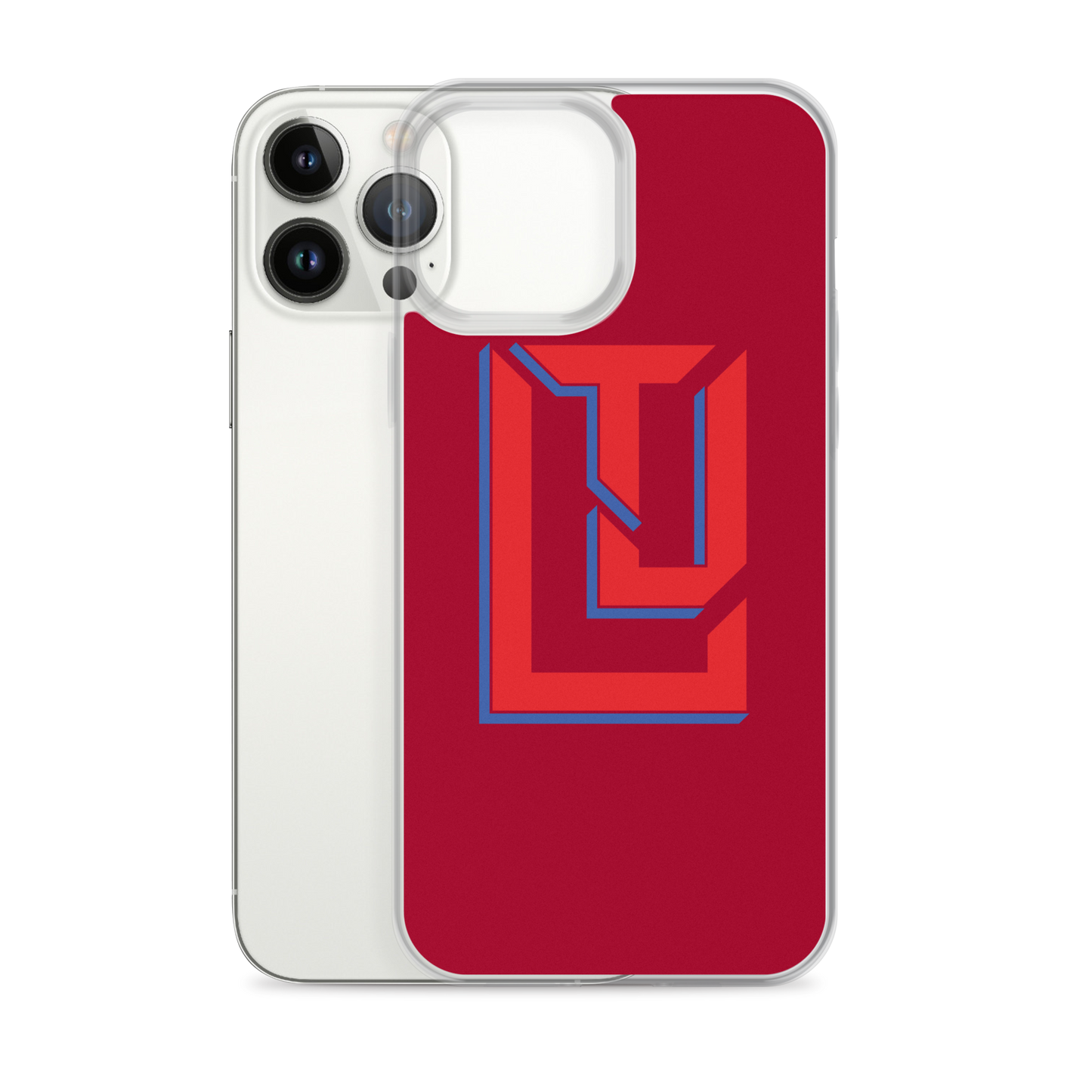 Lenny Torres "Logo" Red iPhone Case