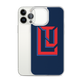 Lenny Torres "Logo" Navy iPhone Case