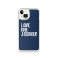 Lenny Torres "Love The Journey" Navy iPhone Case