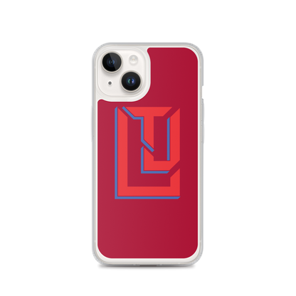 Lenny Torres "Logo" Red iPhone Case