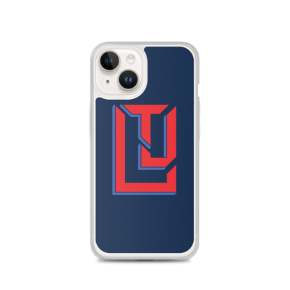 Lenny Torres "Logo" Navy iPhone Case