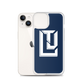 Lenny Torres "Logo" Navy iPhone Case