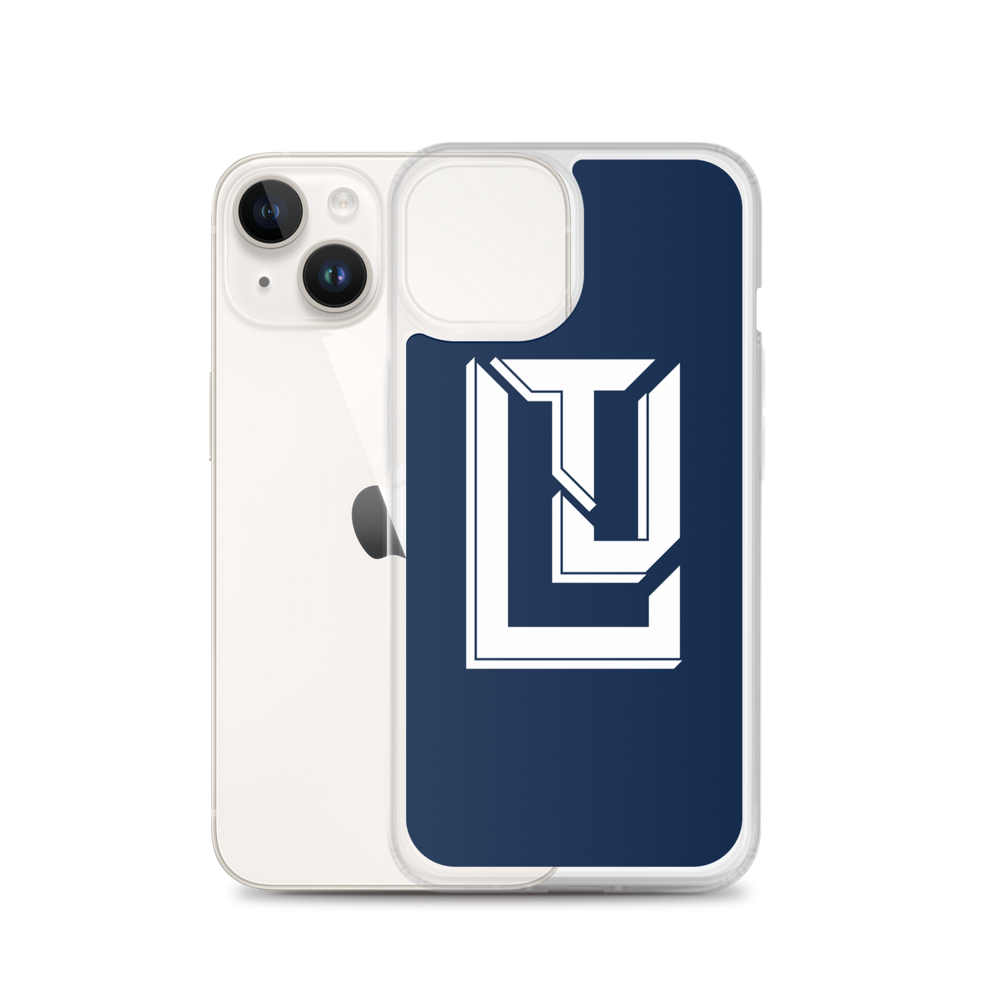 Lenny Torres "Logo" Navy iPhone Case