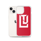 Lenny Torres "Logo" Red iPhone Case