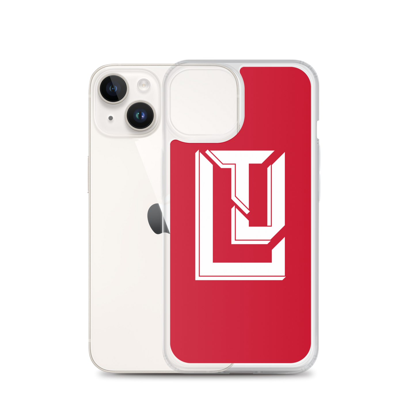 Lenny Torres "Logo" Red iPhone Case