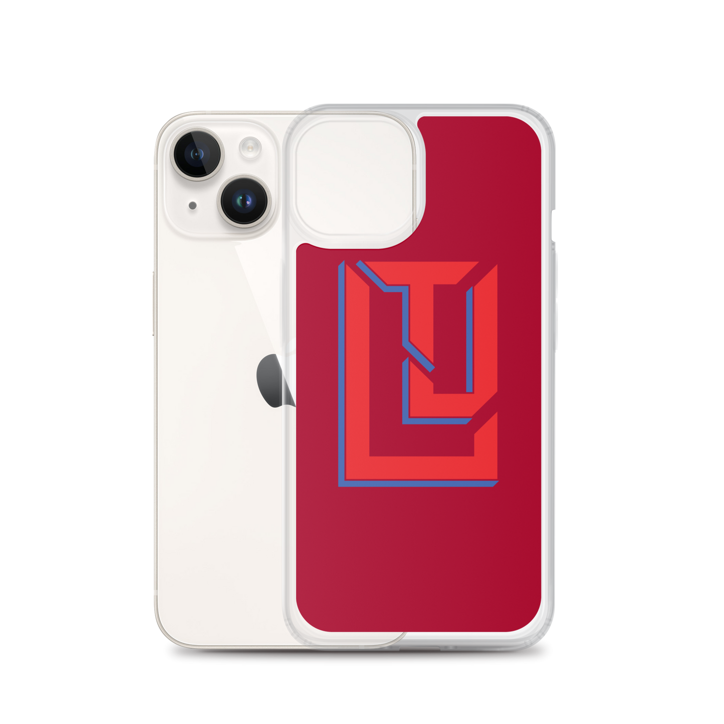 Lenny Torres "Logo" Red iPhone Case