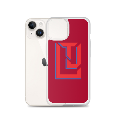 Lenny Torres "Logo" Red iPhone Case