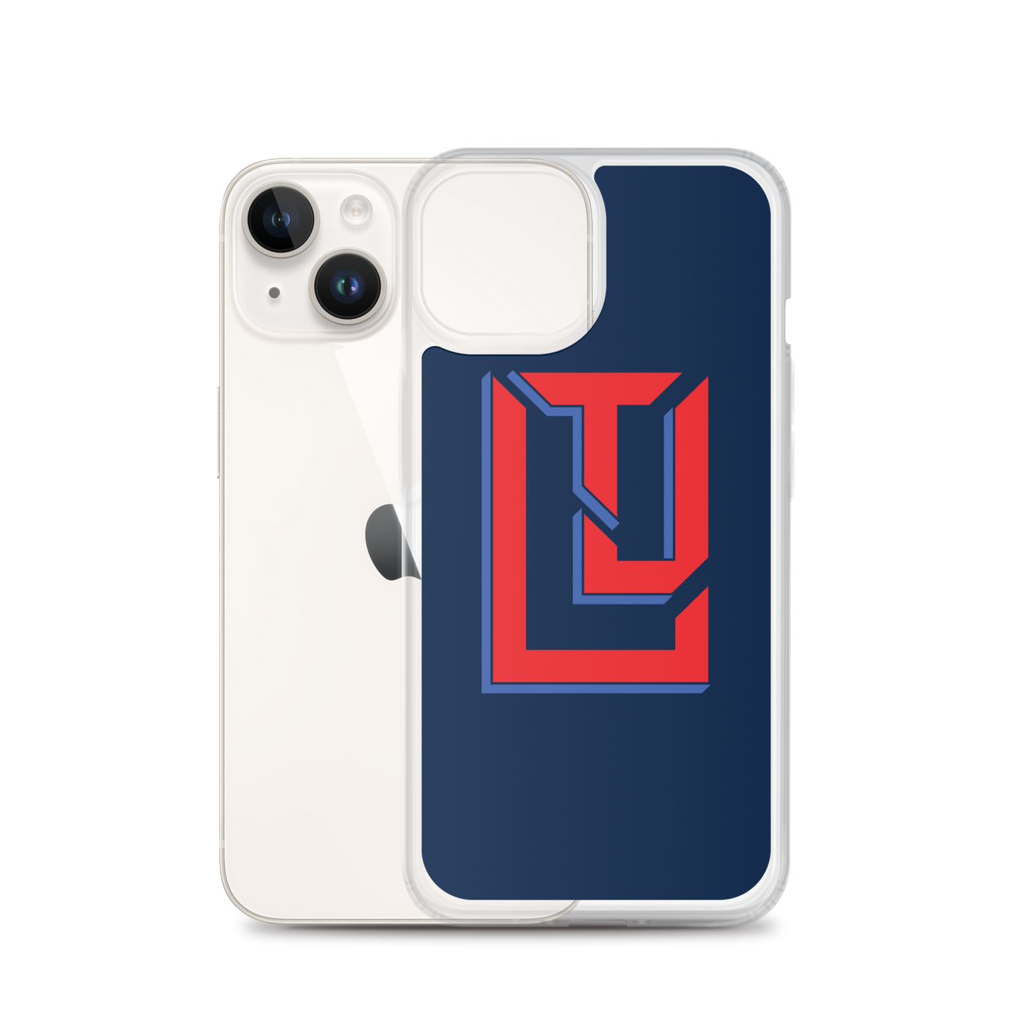 Lenny Torres "Logo" Navy iPhone Case