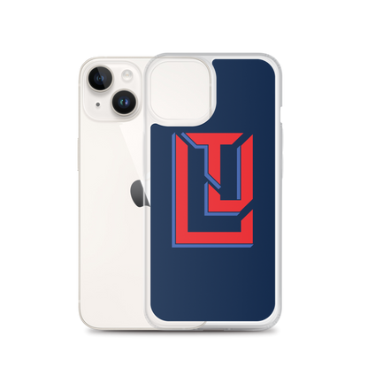 Lenny Torres "Logo" Navy iPhone Case