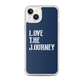 Lenny Torres "Love The Journey" Navy iPhone Case