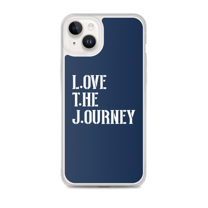 Lenny Torres "Love The Journey" Navy iPhone Case