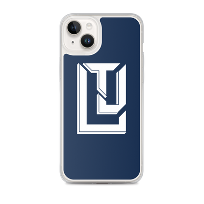 Lenny Torres "Logo" Navy iPhone Case