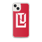Lenny Torres "Logo" Red iPhone Case
