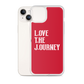 Lenny Torres "Love The Journey" Red iPhone Case