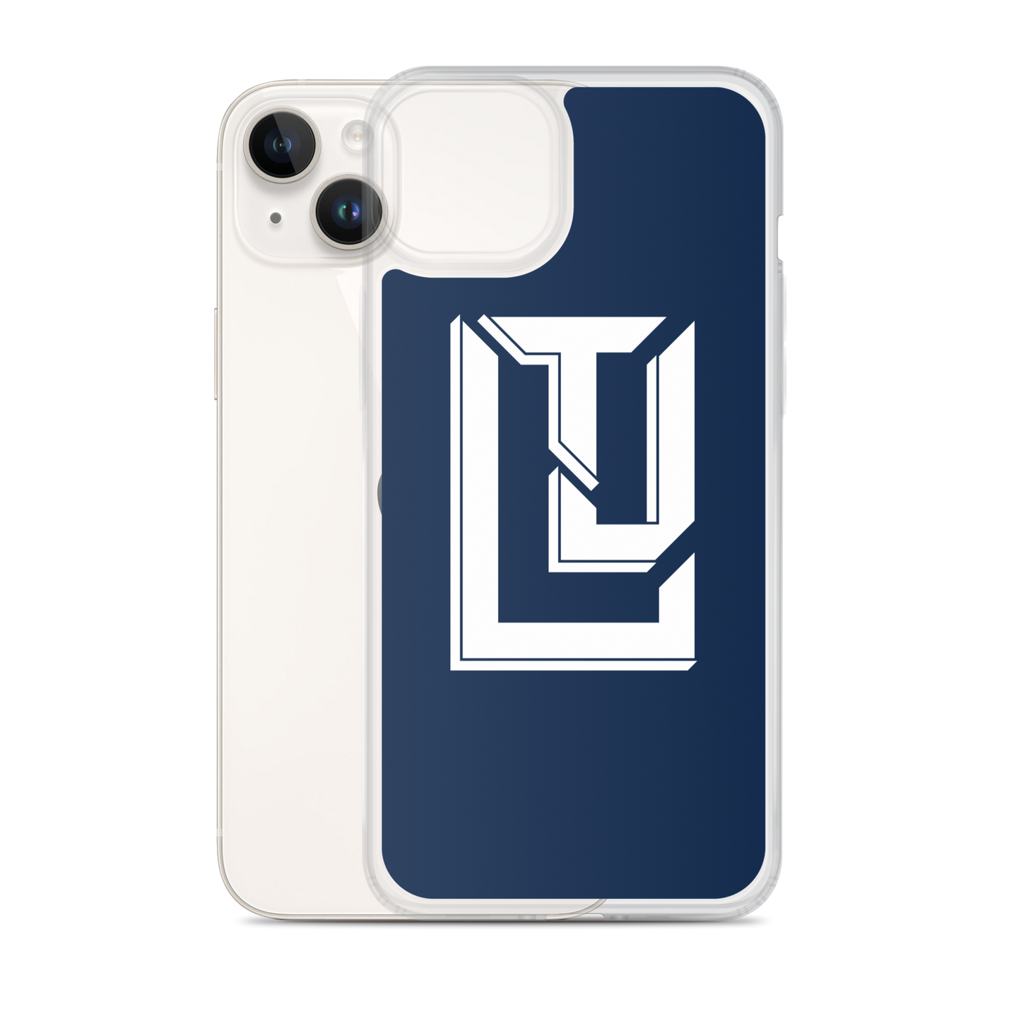 Lenny Torres "Logo" Navy iPhone Case