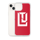 Lenny Torres "Logo" Red iPhone Case