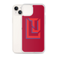 Lenny Torres "Logo" Red iPhone Case