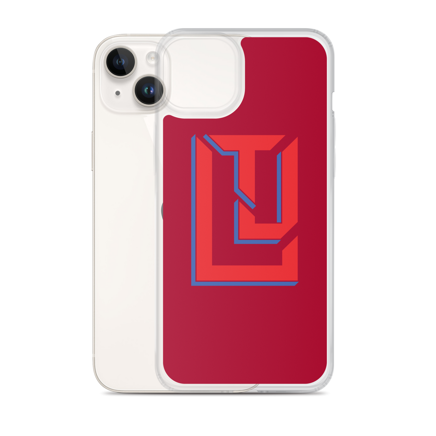 Lenny Torres "Logo" Red iPhone Case