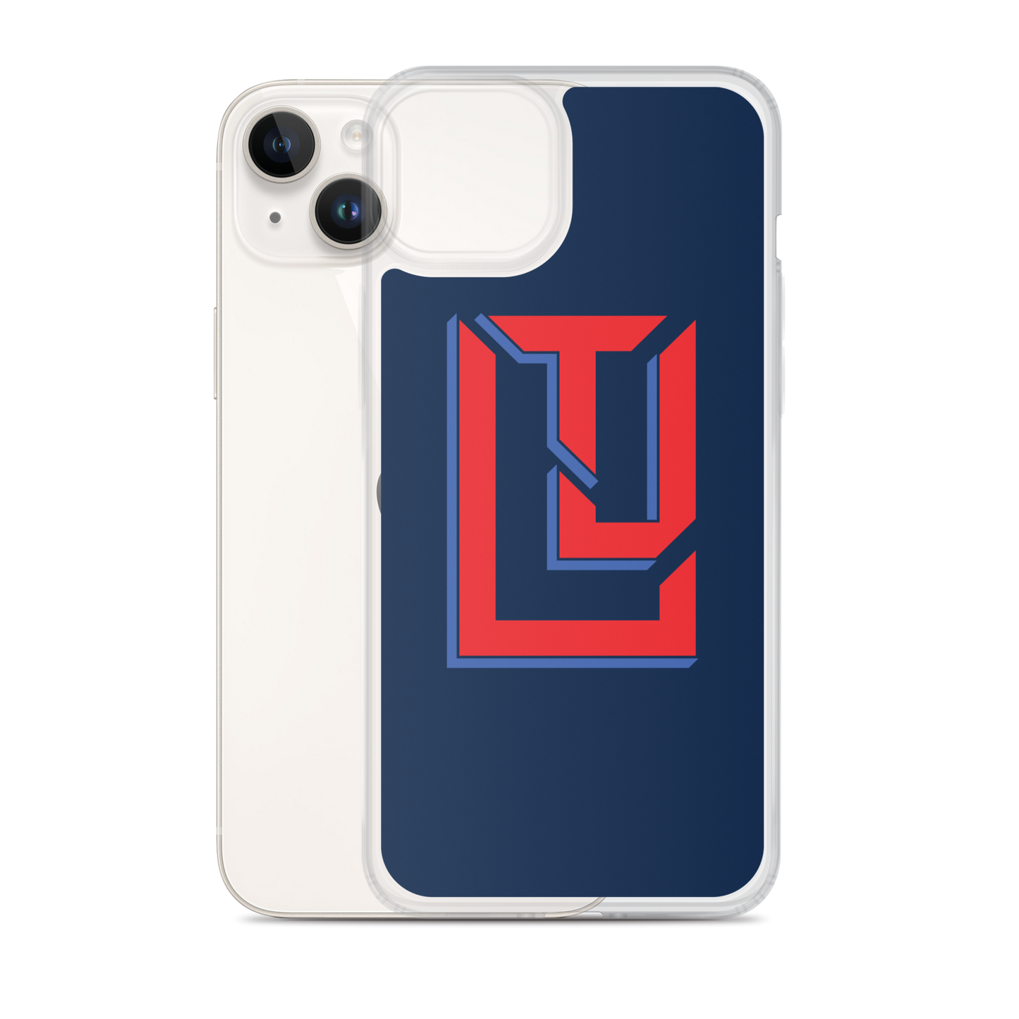 Lenny Torres "Logo" Navy iPhone Case