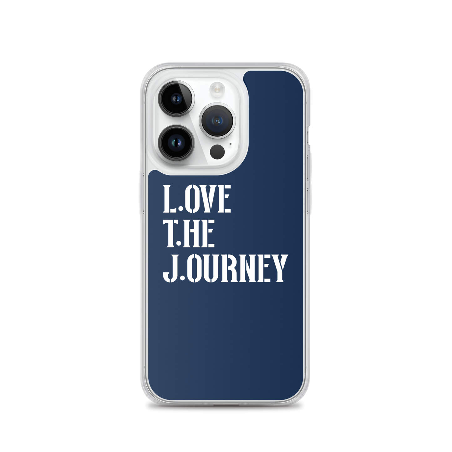 Lenny Torres "Love The Journey" Navy iPhone Case