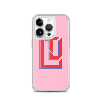 Lenny Torres "Logo" Pink iPhone Case