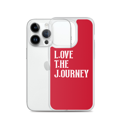 Lenny Torres "Love The Journey" Red iPhone Case
