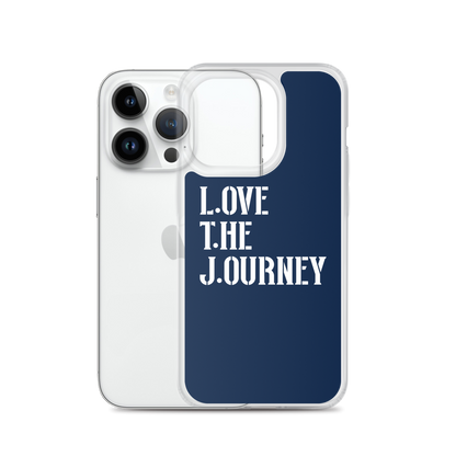 Lenny Torres "Love The Journey" Navy iPhone Case