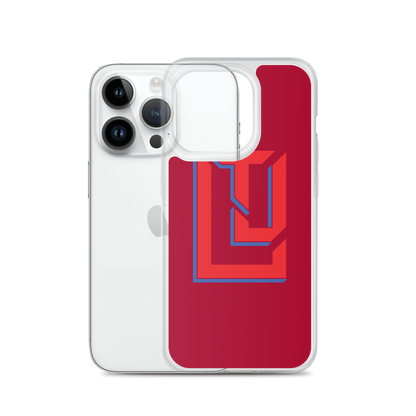 Lenny Torres "Logo" Red iPhone Case