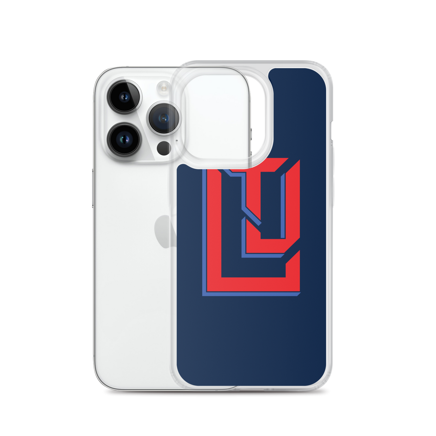 Lenny Torres "Logo" Navy iPhone Case