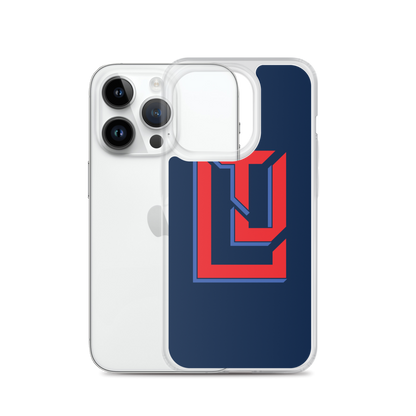 Lenny Torres "Logo" Navy iPhone Case