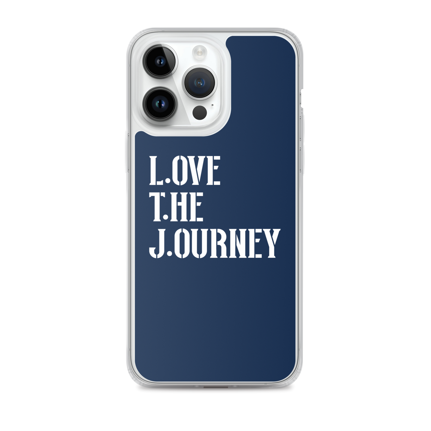 Lenny Torres "Love The Journey" Navy iPhone Case