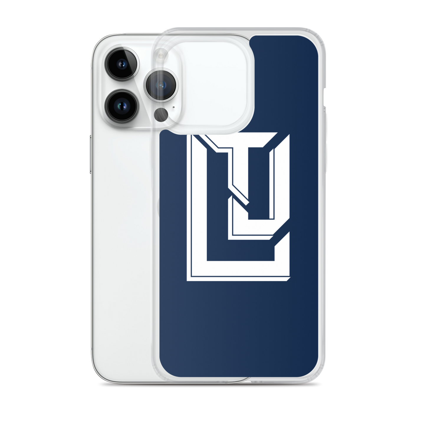 Lenny Torres "Logo" Navy iPhone Case