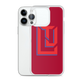 Lenny Torres "Logo" Red iPhone Case