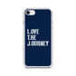 Lenny Torres "Love The Journey" Navy iPhone Case